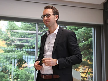 Lucas Hafner - Professur für Gesundheitsökonomie - Foto: Luca Frank