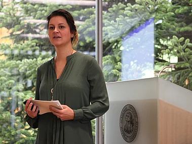 Valeria Biermann - Lehrstuhl für Betriebswirtschaftslehre, Gesundheitsmanagement - Foto: Luca Frank